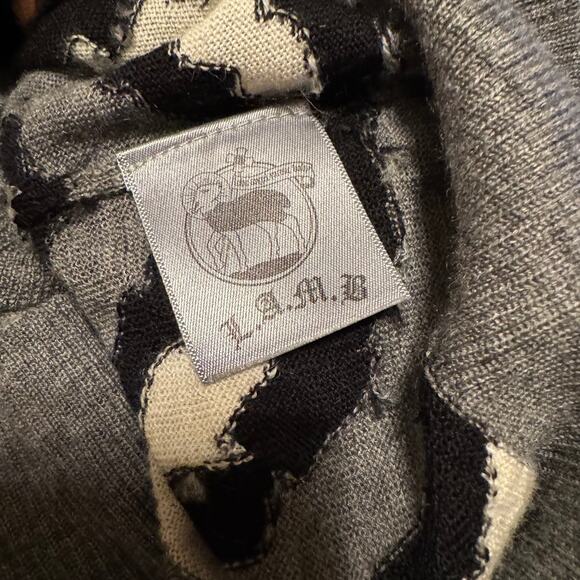 L.A.M.B. Button Up Hooded Sweater 100% Wool - Picture 11 of 16